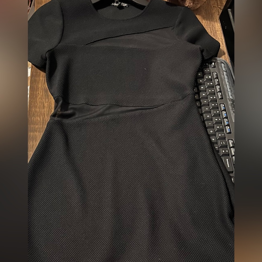 Express black dress